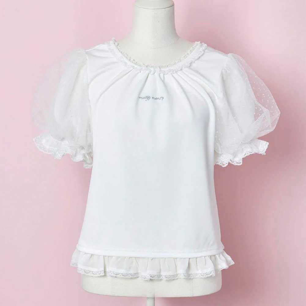 Melfy Memory Mel Memo Mellfy Memory Tops White - image 1