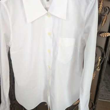 MARGARET HOWELL White Long-Sleeve Shirt, Excellent