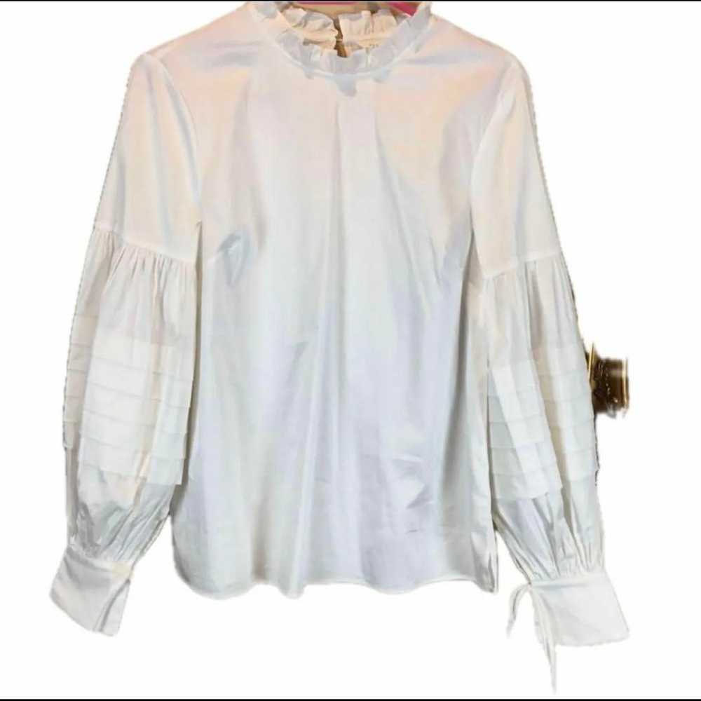 TED BAKER shirt, size 2, white. - image 2