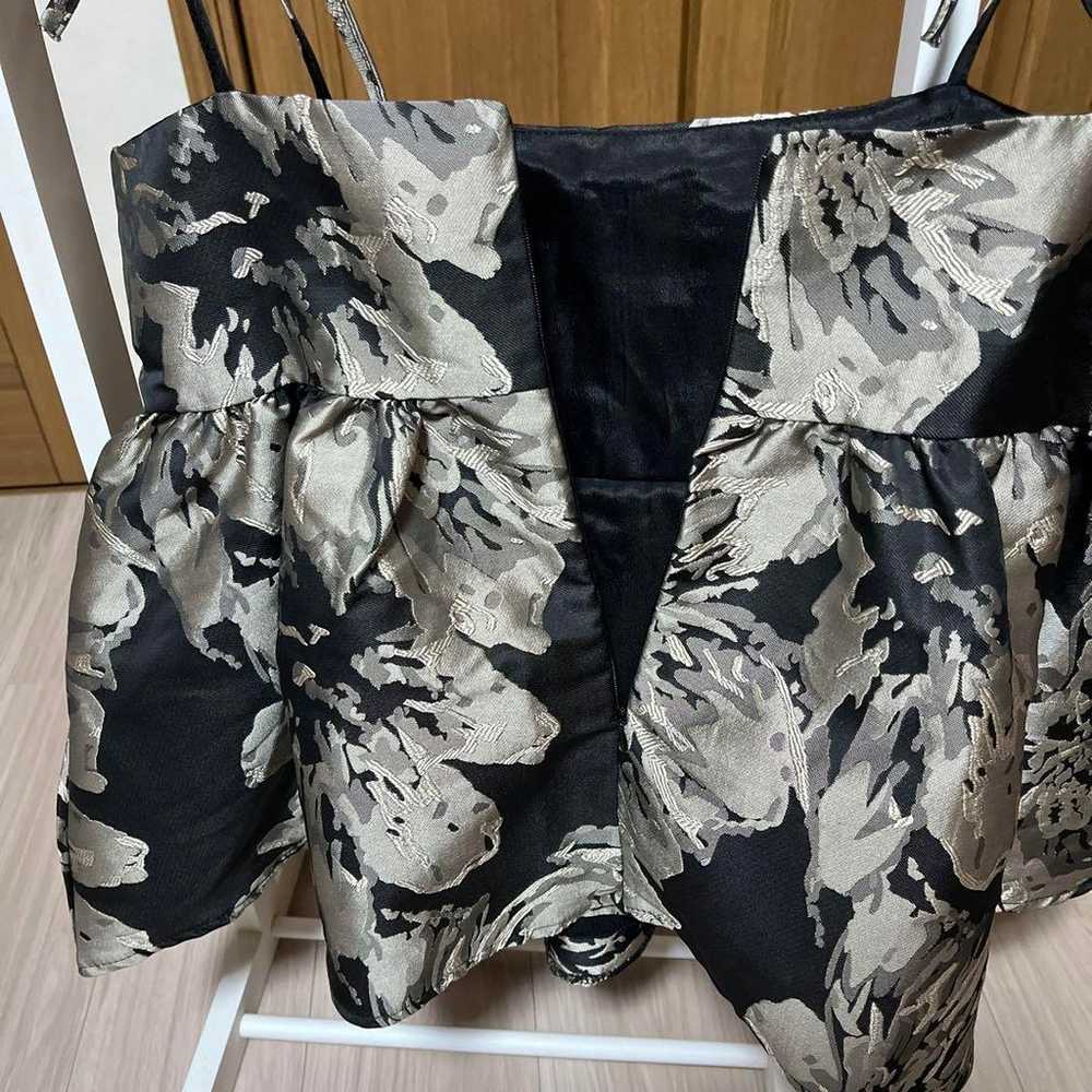 MARIA Bustier Floral Pattern Black - image 5