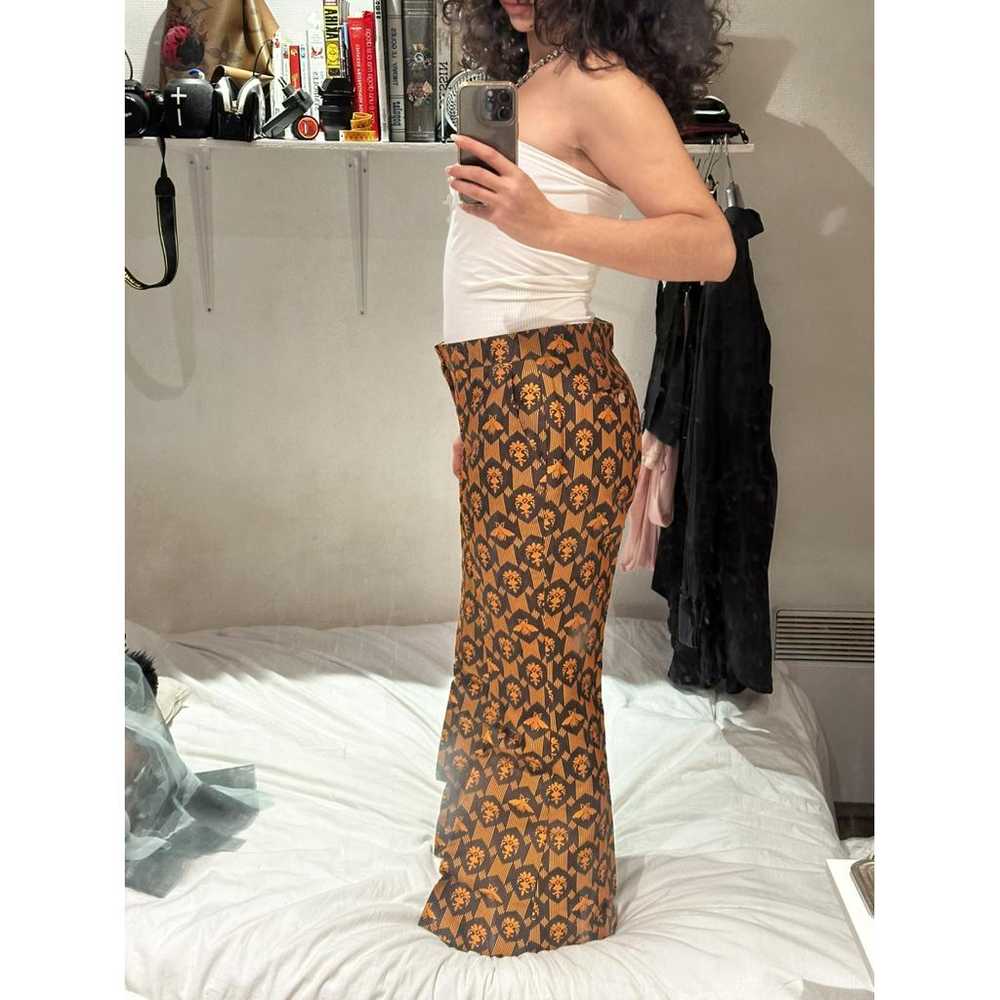 Gucci Silk large pants - image 4