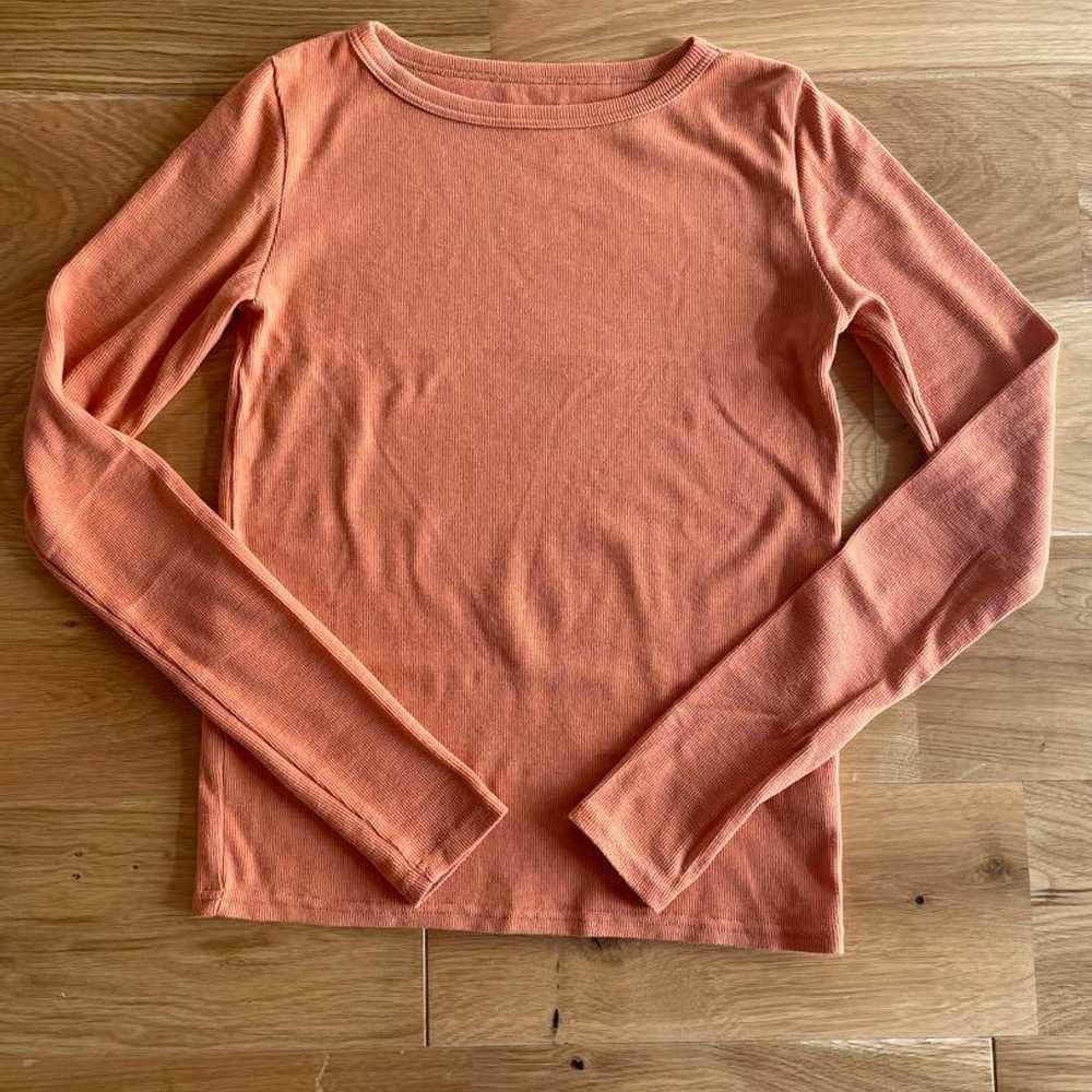 Slow living cut-sleeve T-shirt, size M. - image 2