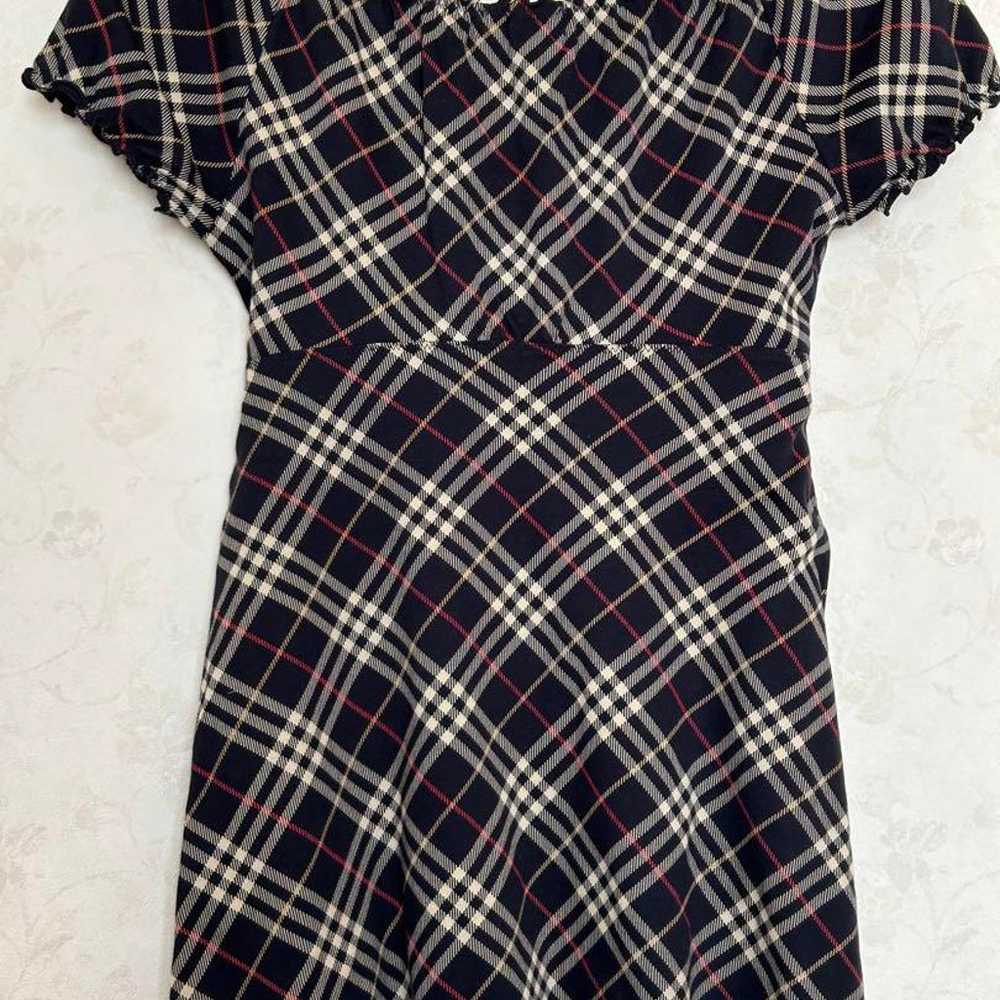 Burberry Blue Label short-sleeve tunic cut-and-sew - image 2