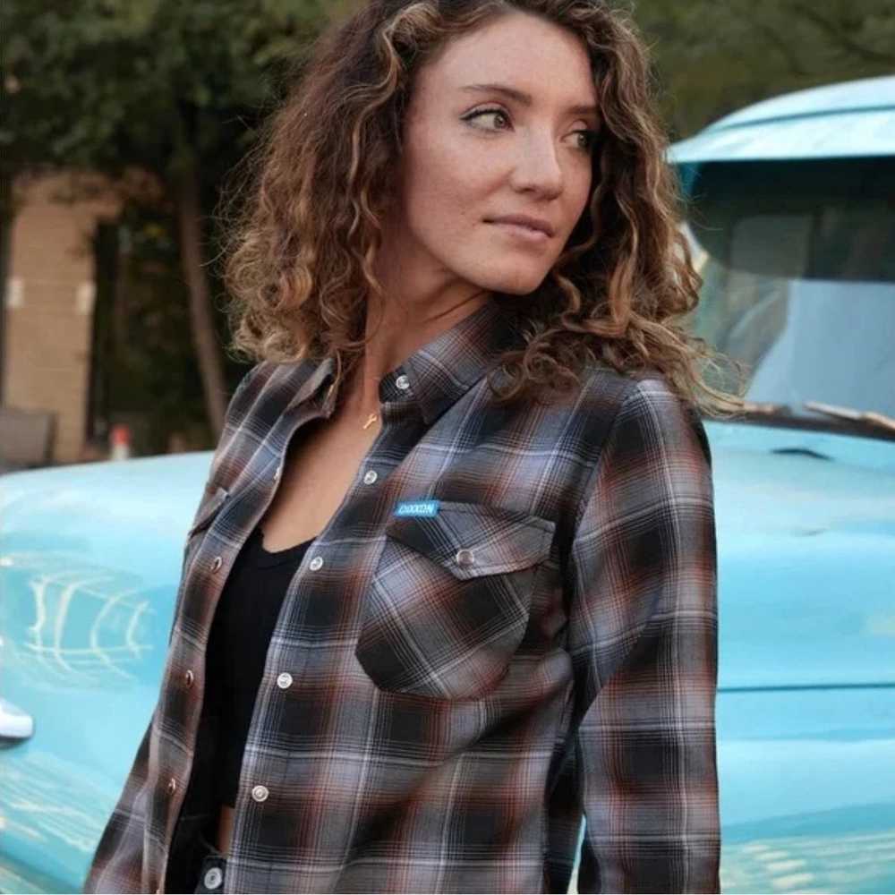 Dixxon Flannel Womens Long Sleeve Patina - image 2