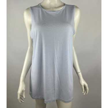 Eileen Fisher Tencel Tunic Tank Top Women L EUC Sl