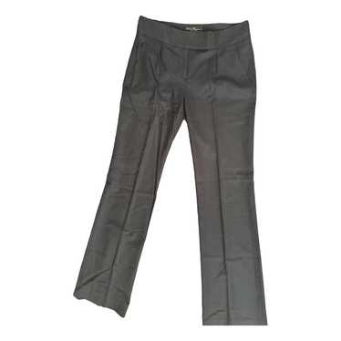 Salvatore Ferragamo Wool straight pants - image 1