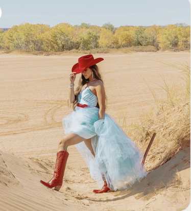 Dingo Boots Dingo Red Knee High Western Boots