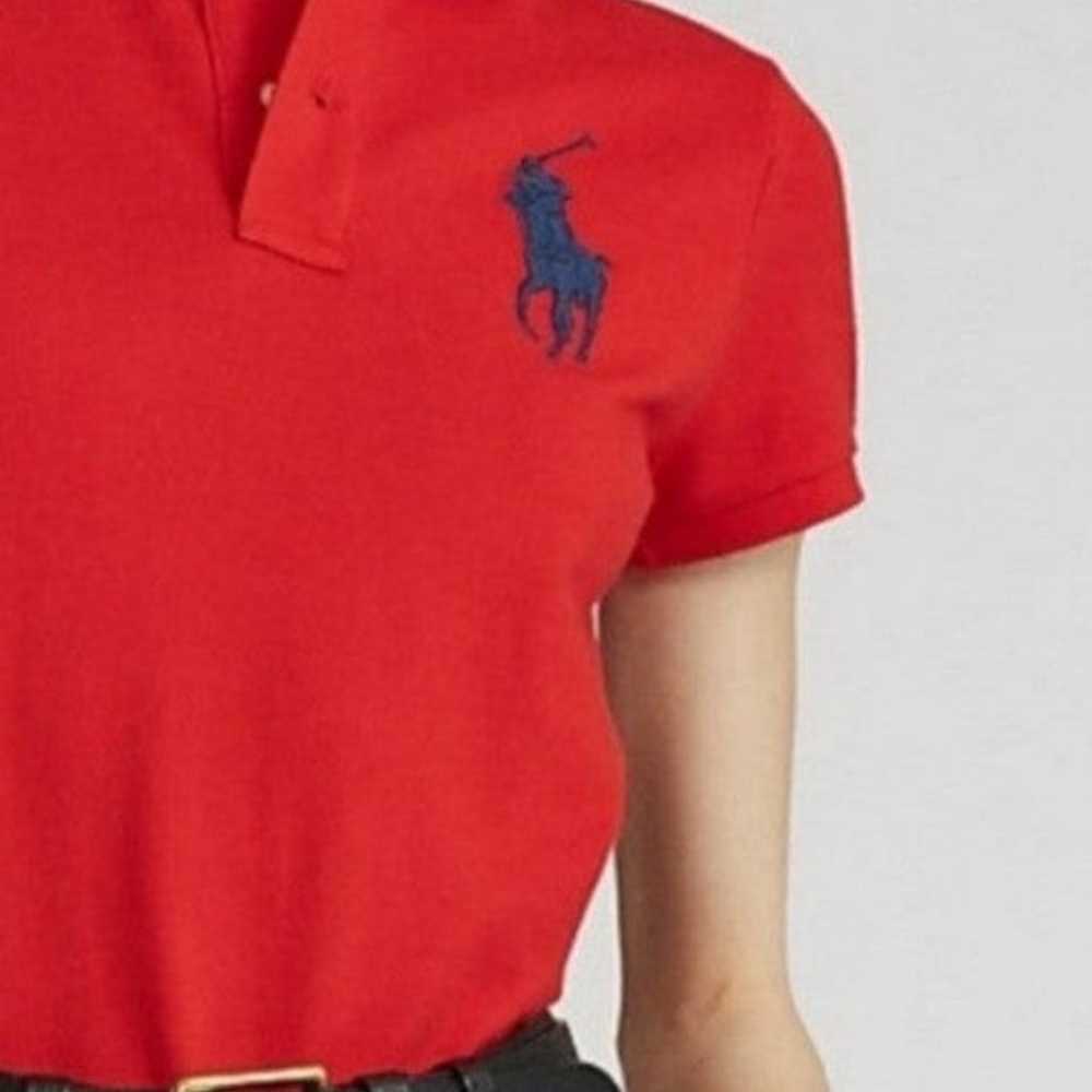 Polo Ralph Lauren Skinny Fit Big Polo Shirt, Size… - image 2