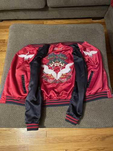 Japanese Brand × Vintage Reversible varsity Japane