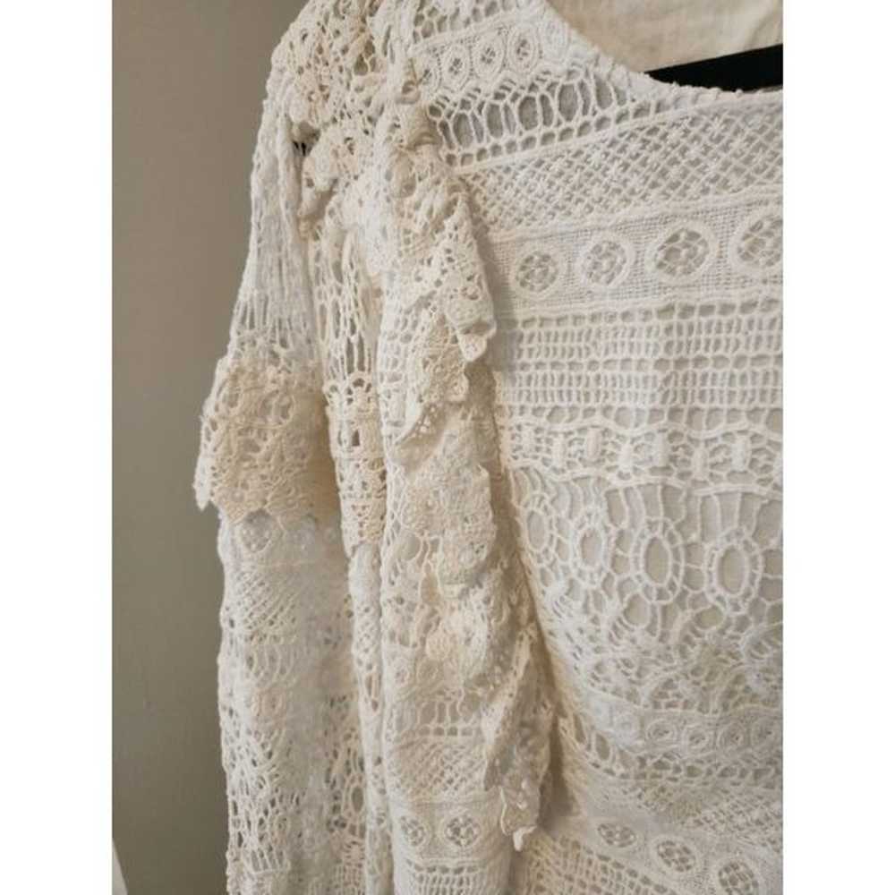 Anthropologie Seen Worn Kept Serena Lace Blouse -… - image 6