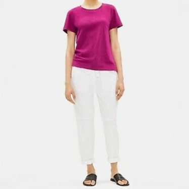 Eileen Fisher Stretch Jersey Knit Jewel Tone Mage… - image 1