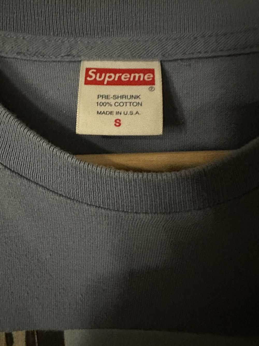 Supreme Supreme Banner Tee White Small - image 4