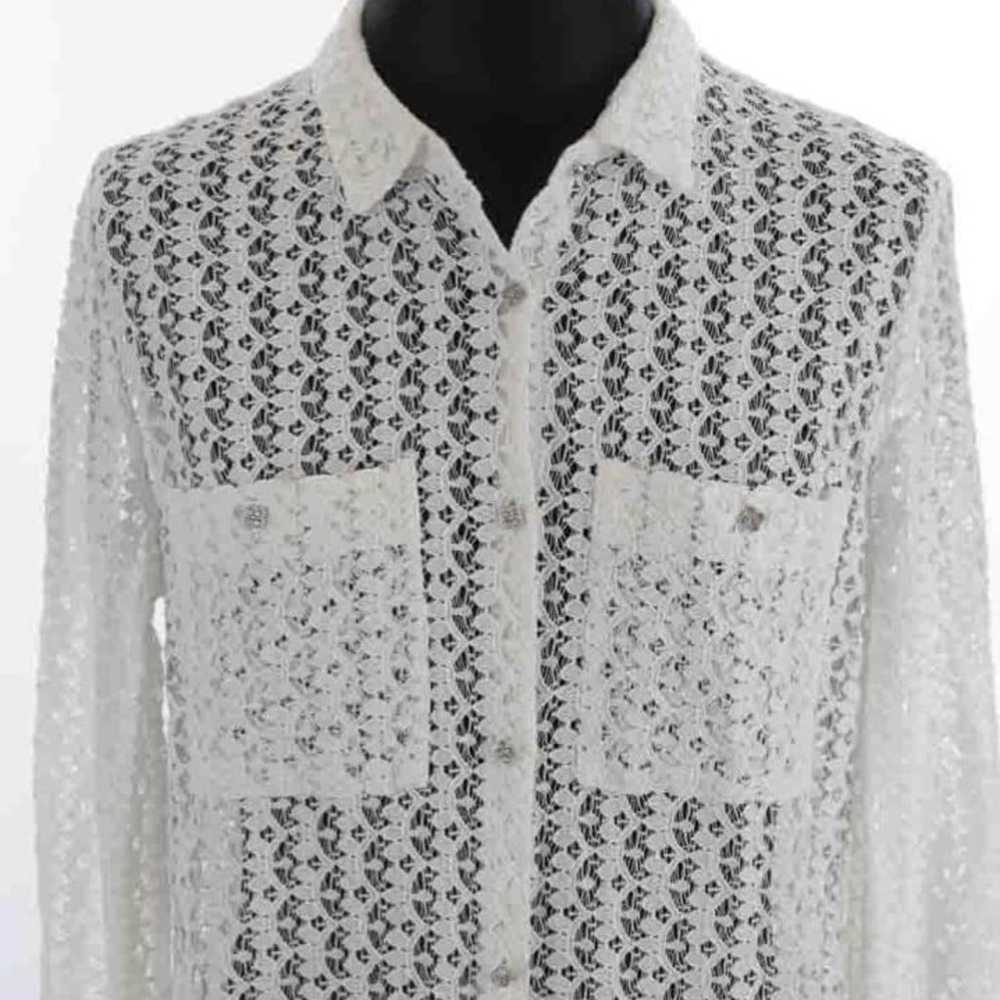 The kooples lace eyelet shirt - image 5