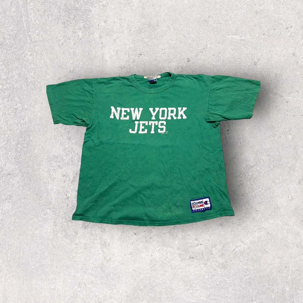 Champion × NFL × Vintage Vintage New York Jets tee - image 1