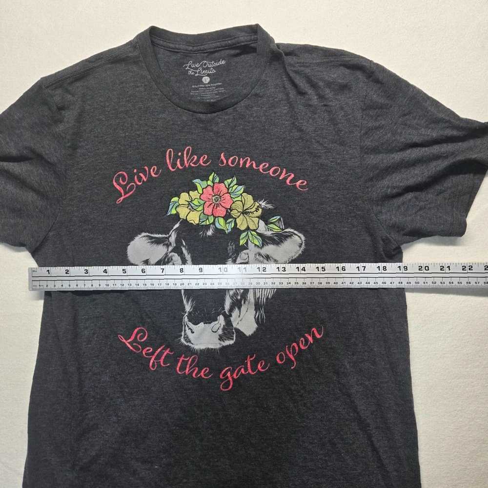 Alife Free Spirited Floral Gray Tee for the Woman… - image 4