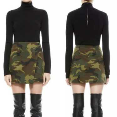 Alice + Olivia Alice + Olivia Camo Mini Skirt