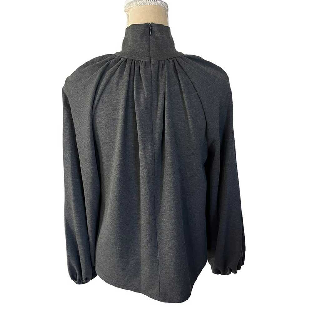 Toccin NY Gray Long Sleeve Mock Turtleneck NEW Si… - image 6