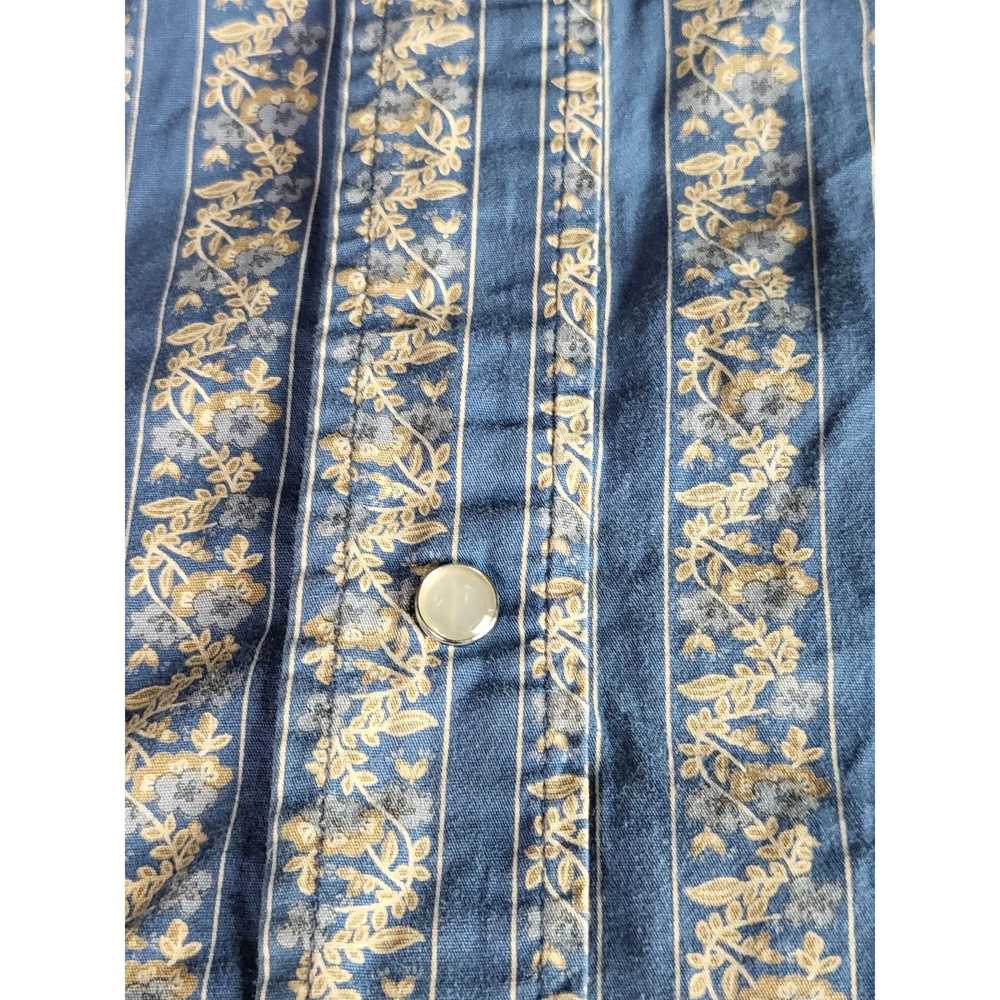 Western Aloha King Size Pearl Snap Shirt Men Sz 4… - image 7