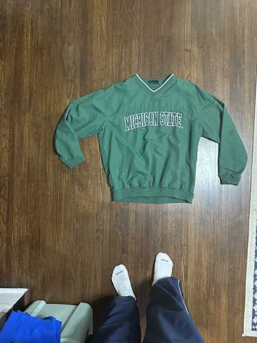 Ncaa × Vintage Michigan State Y2K windbreaker