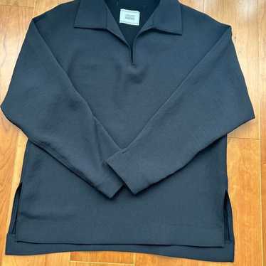 UNITED ARROWS & SONS Black Long Sleeve Top - image 1