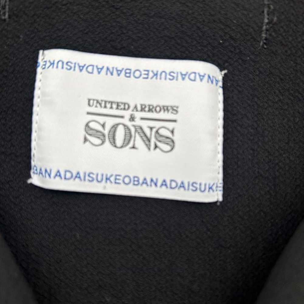 UNITED ARROWS & SONS Black Long Sleeve Top - image 2