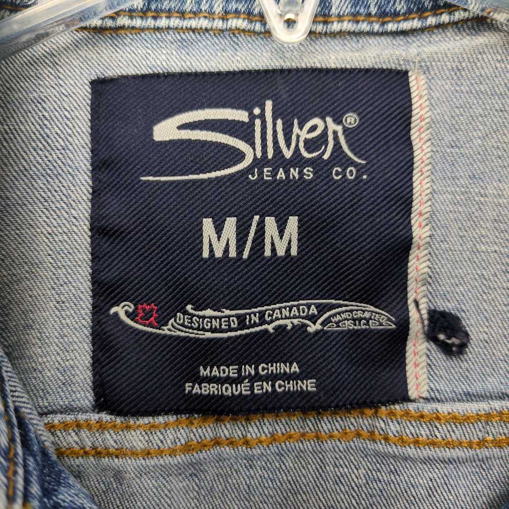 Silver Jeans Co. Y2K Silver Jeans Women's M Distr… - image 4