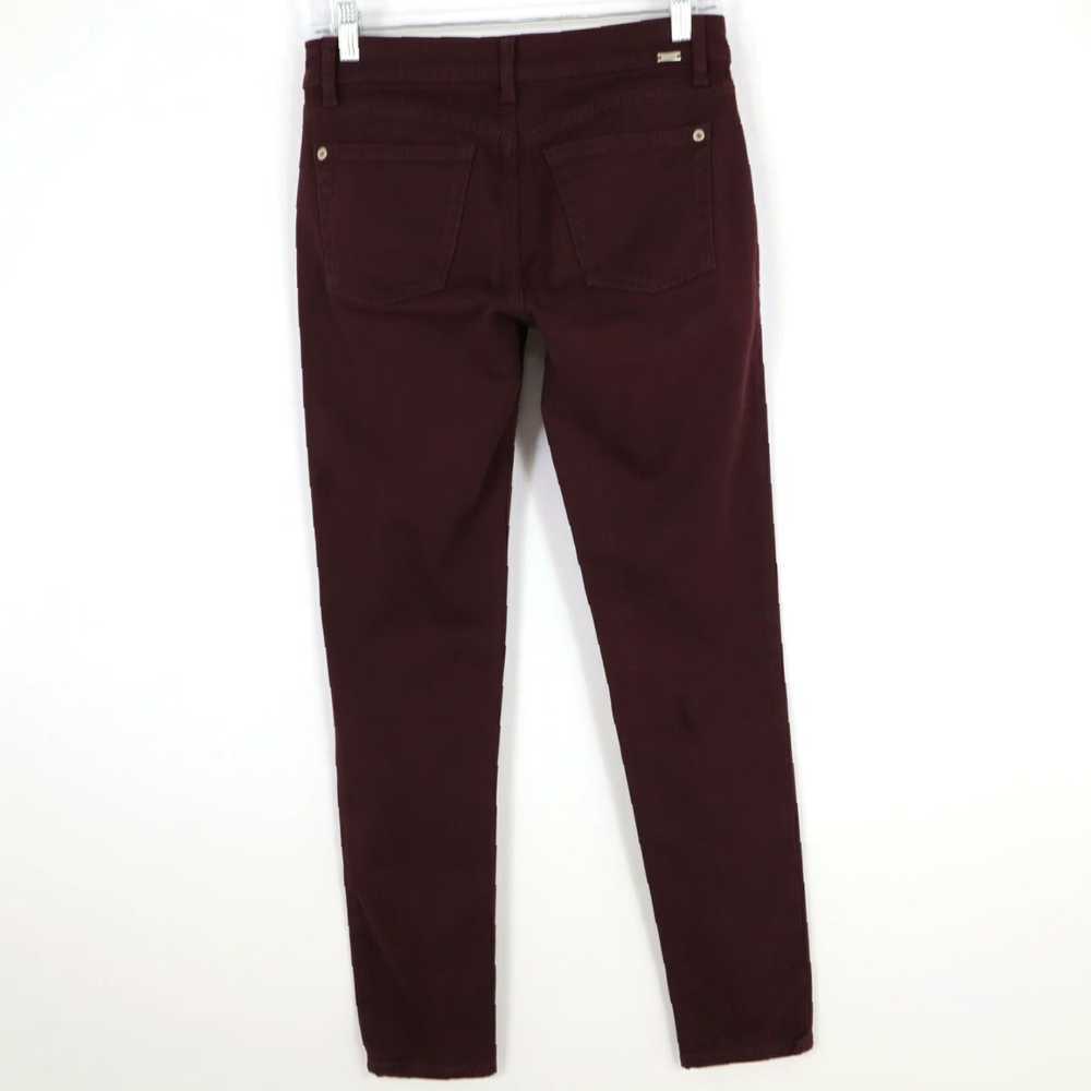 Dl1961 Sangria Burgundy Red Stretch Denim Skinny … - image 6