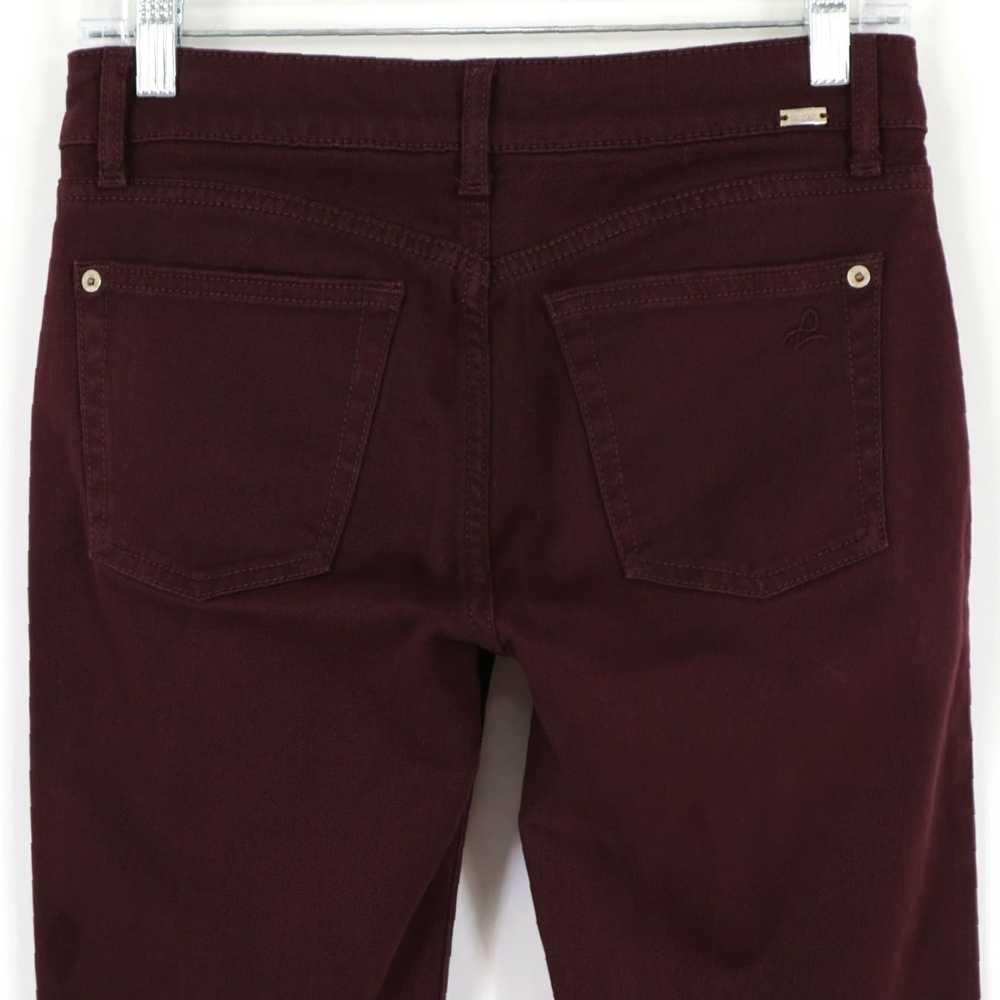 Dl1961 Sangria Burgundy Red Stretch Denim Skinny … - image 7