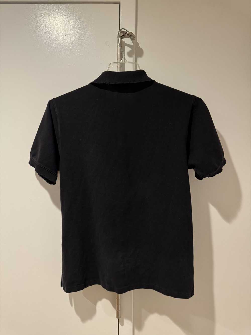 Frame Frame Distressed Black Polo - image 2