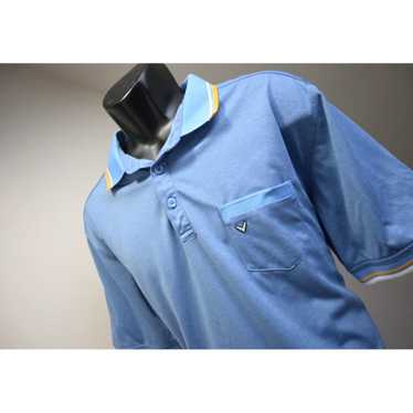 Callaway Opti Dri Performance Blue Golf Polo Shir… - image 1