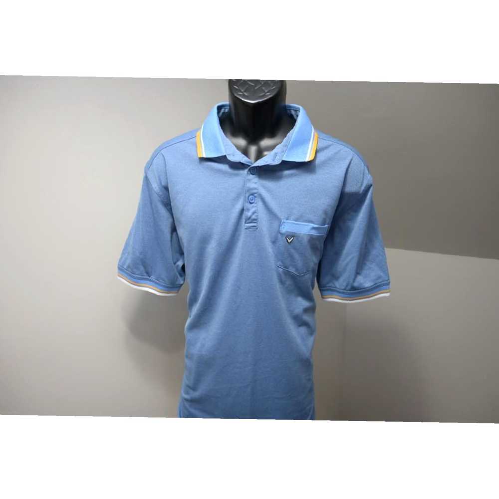 Callaway Opti Dri Performance Blue Golf Polo Shir… - image 2