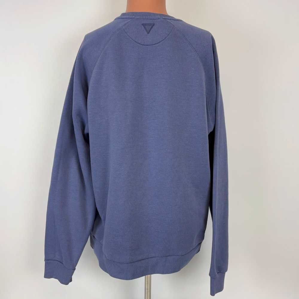 Guess Mens Purple Long Sleeve Crewneck Sweatshirt… - image 4