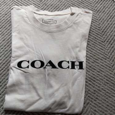 COACH short-sleeved T-shirt size S Cream - image 1