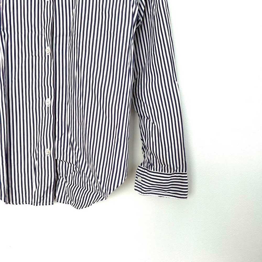 Deuxieme Classe Shirt Navy Stripe Made in Japan 1… - image 4