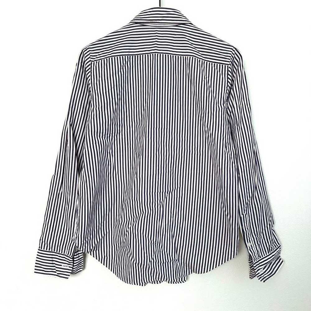 Deuxieme Classe Shirt Navy Stripe Made in Japan 1… - image 5