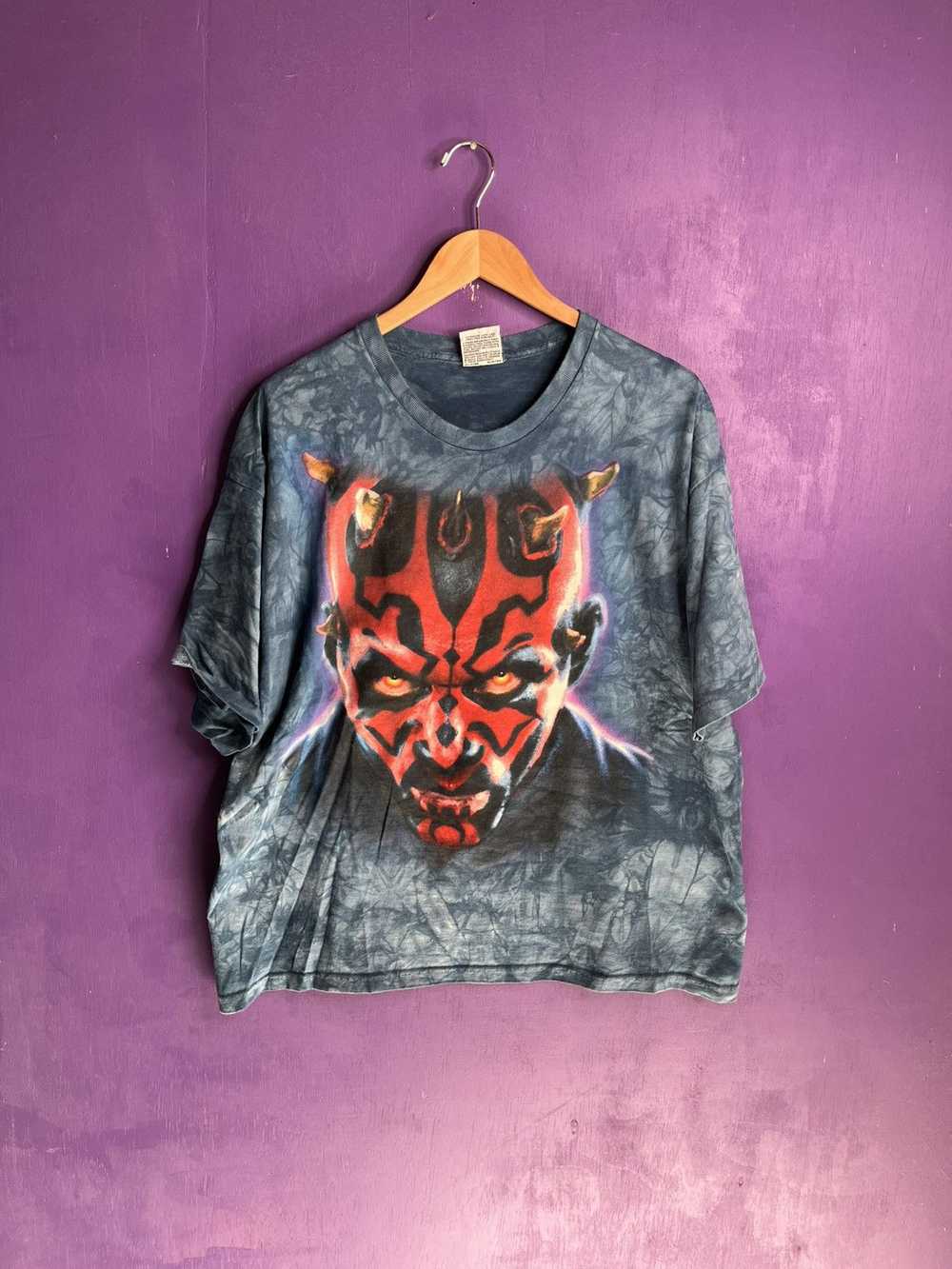 Vintage 1990s Star Wars Darth popular Maul Giant T-Shirt