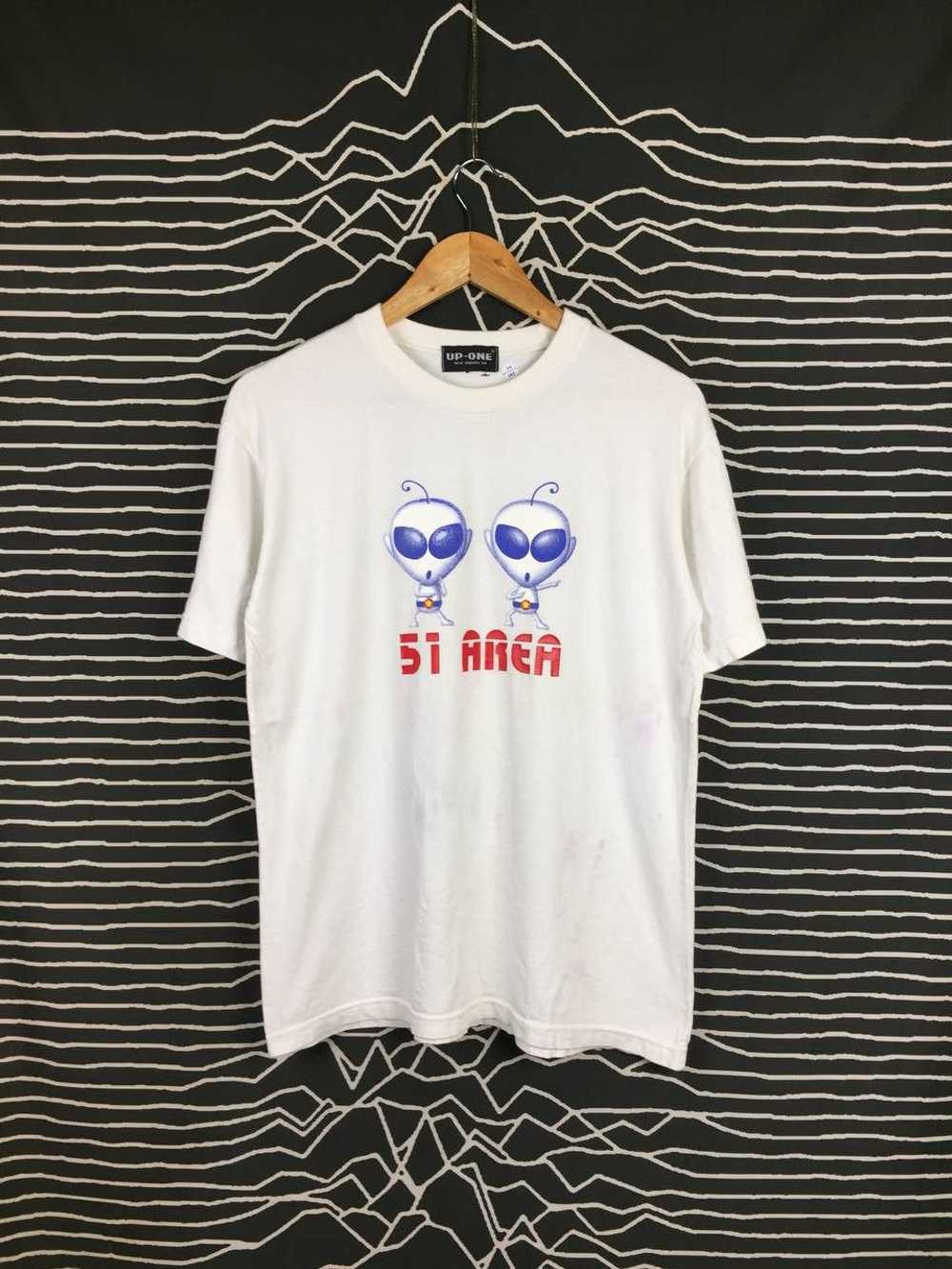 Art × Streetwear × Vintage UP-ONE Area 51 Alien D… - image 1