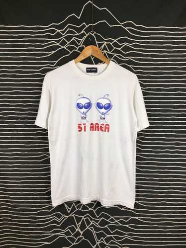 Art × Streetwear × Vintage UP-ONE Area 51 Alien D… - image 1