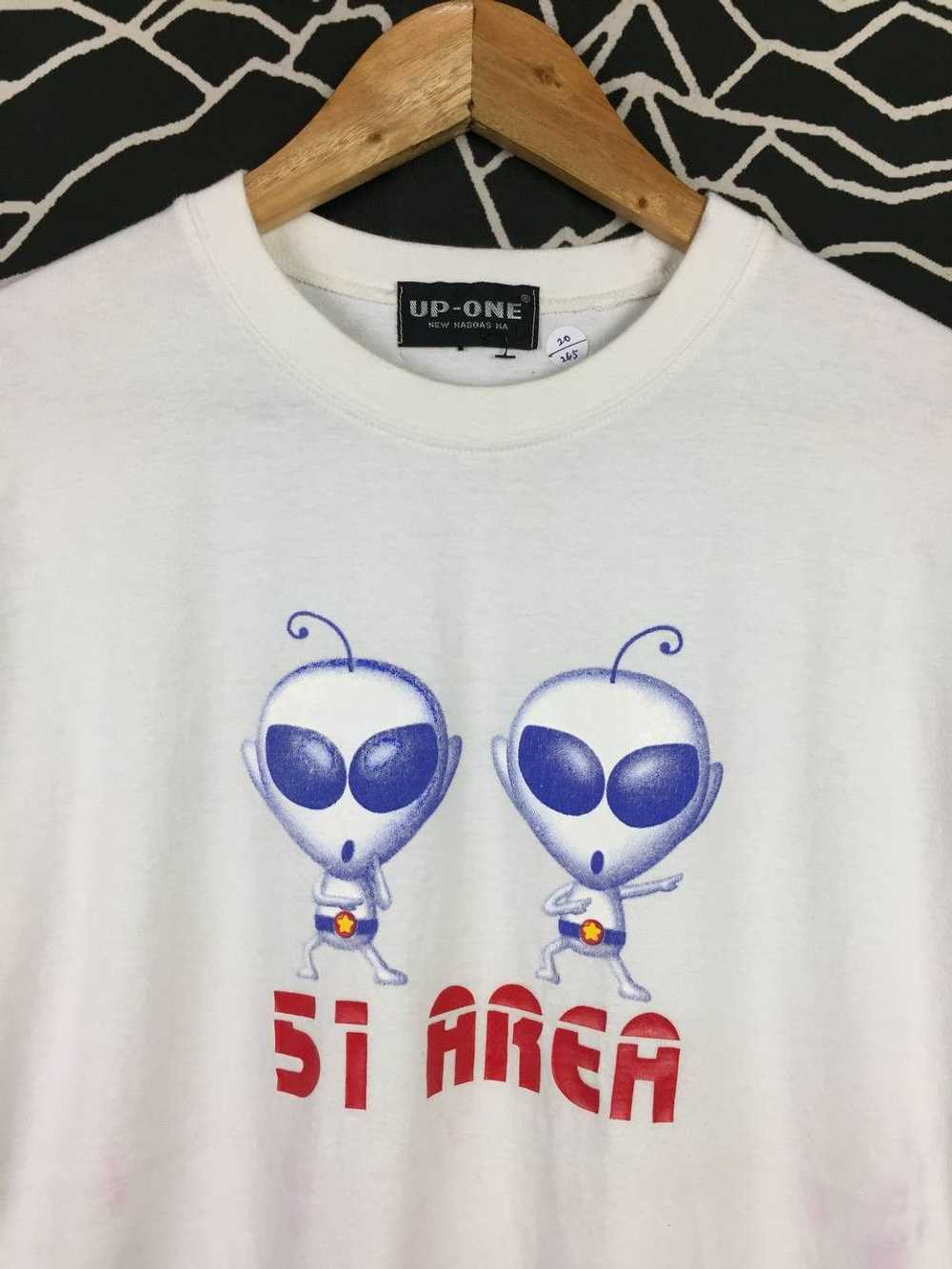 Art × Streetwear × Vintage UP-ONE Area 51 Alien D… - image 3