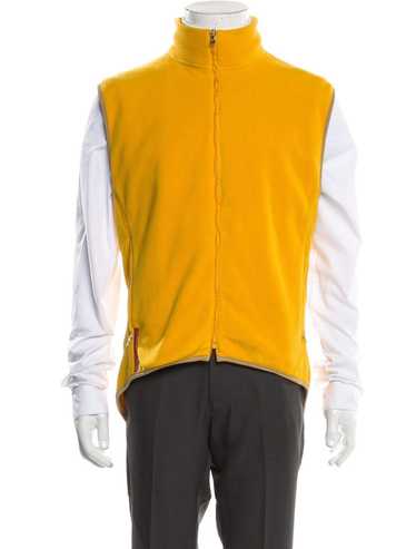 Prada Archival Slim Vest Yellow 90s