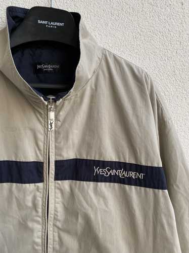 Vintage × Yves Saint Laurent Beige YSL Jacket Sum… - image 1