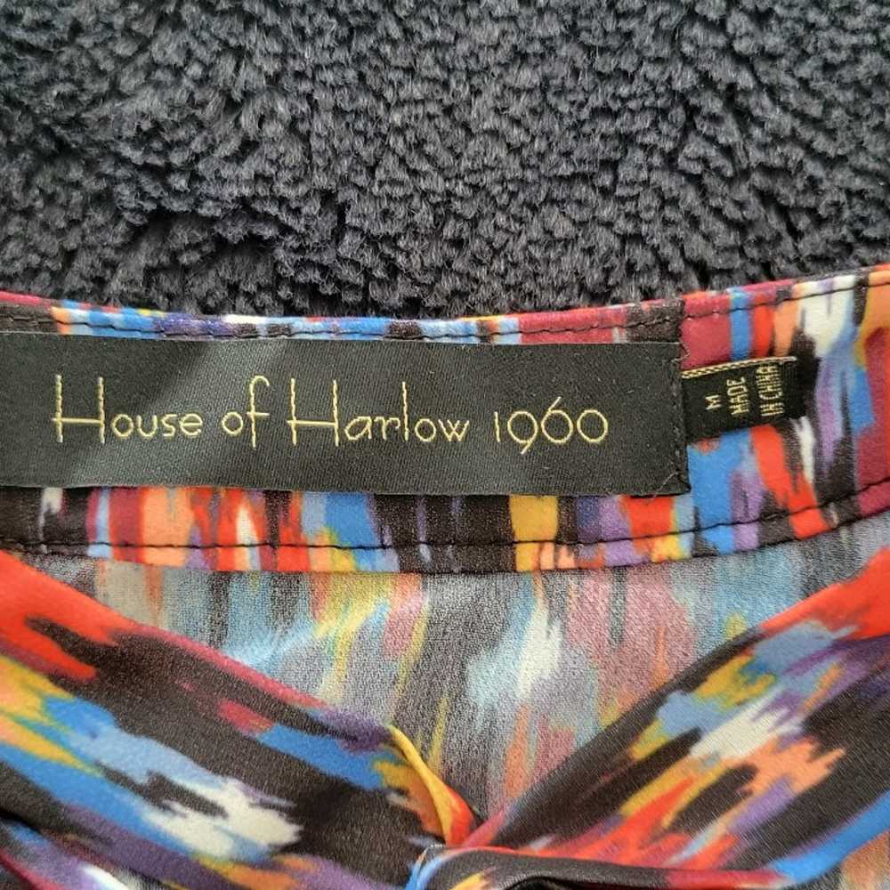 House Of Harlow 1960 X Revolve Joli Tie Cuff Blou… - image 6