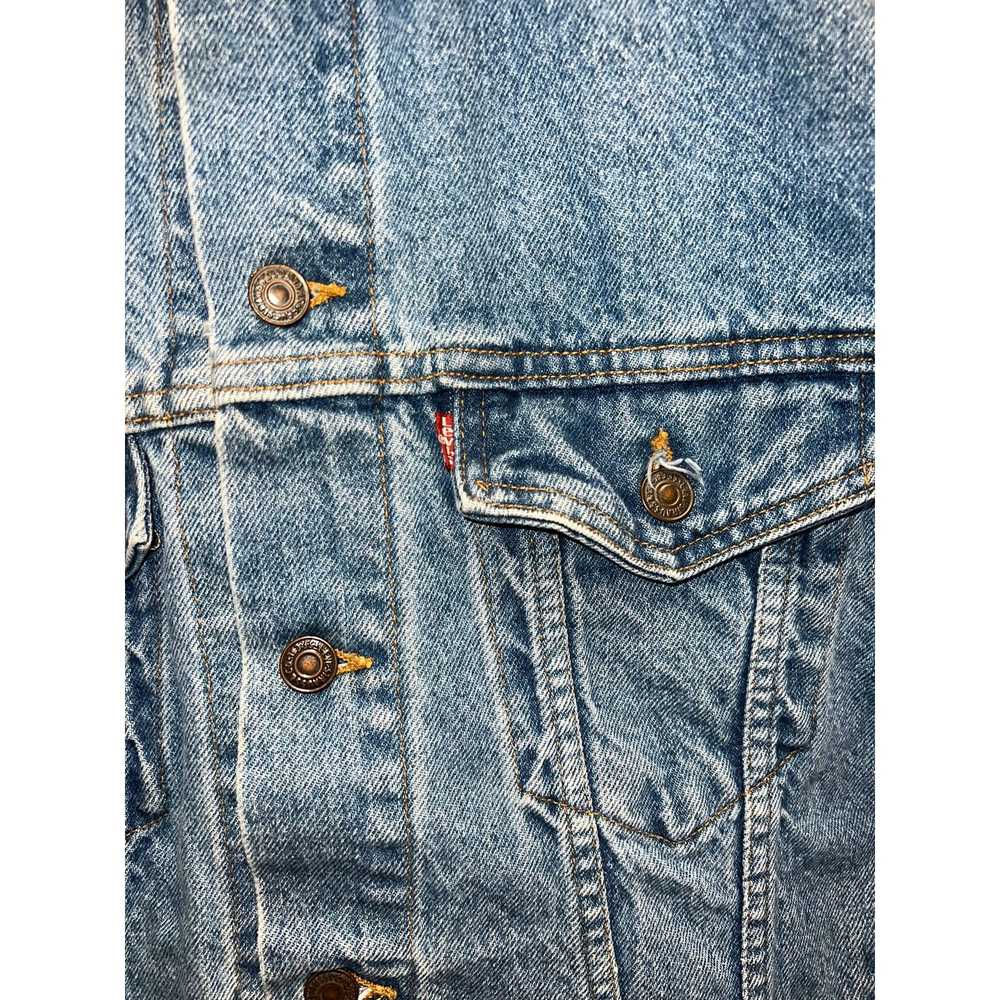 Levi's Vintage Levi's Strauss Blue Denim Jacket U… - image 7