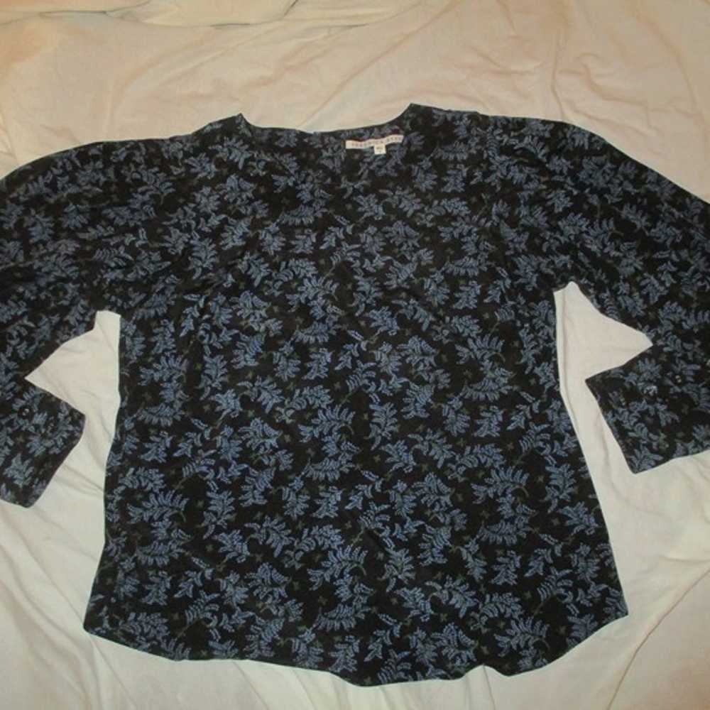 Veronica Beard silk long sleeve blouse - image 12