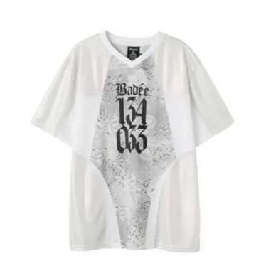 badee t-shirt Soccer T Glitter Mesh t-shirt