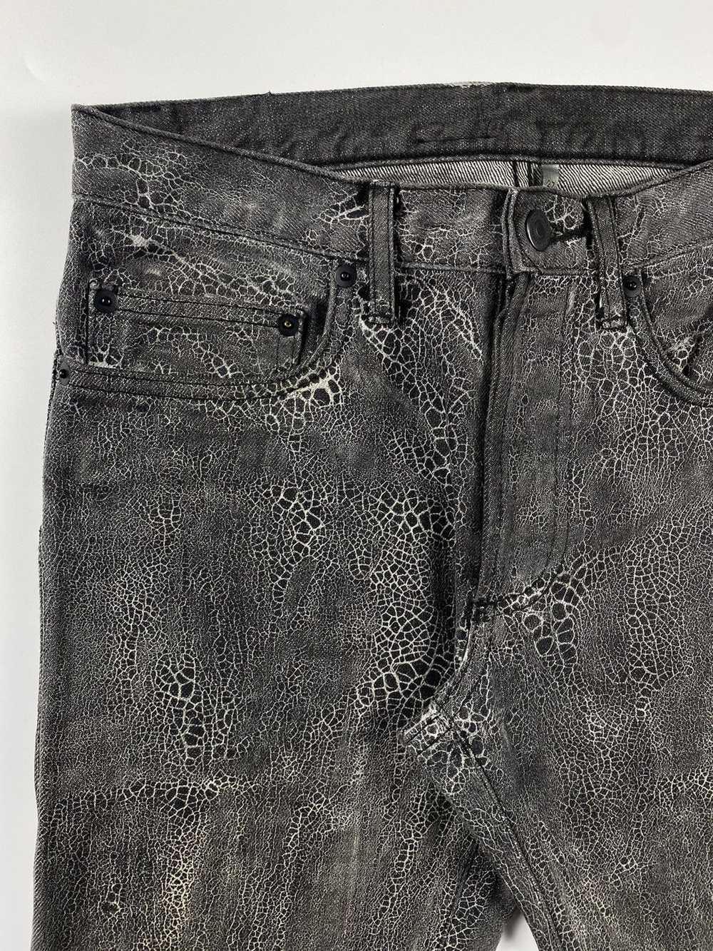 Dior Dior X Hedi Slimane Snake Print Denim Pants - image 6