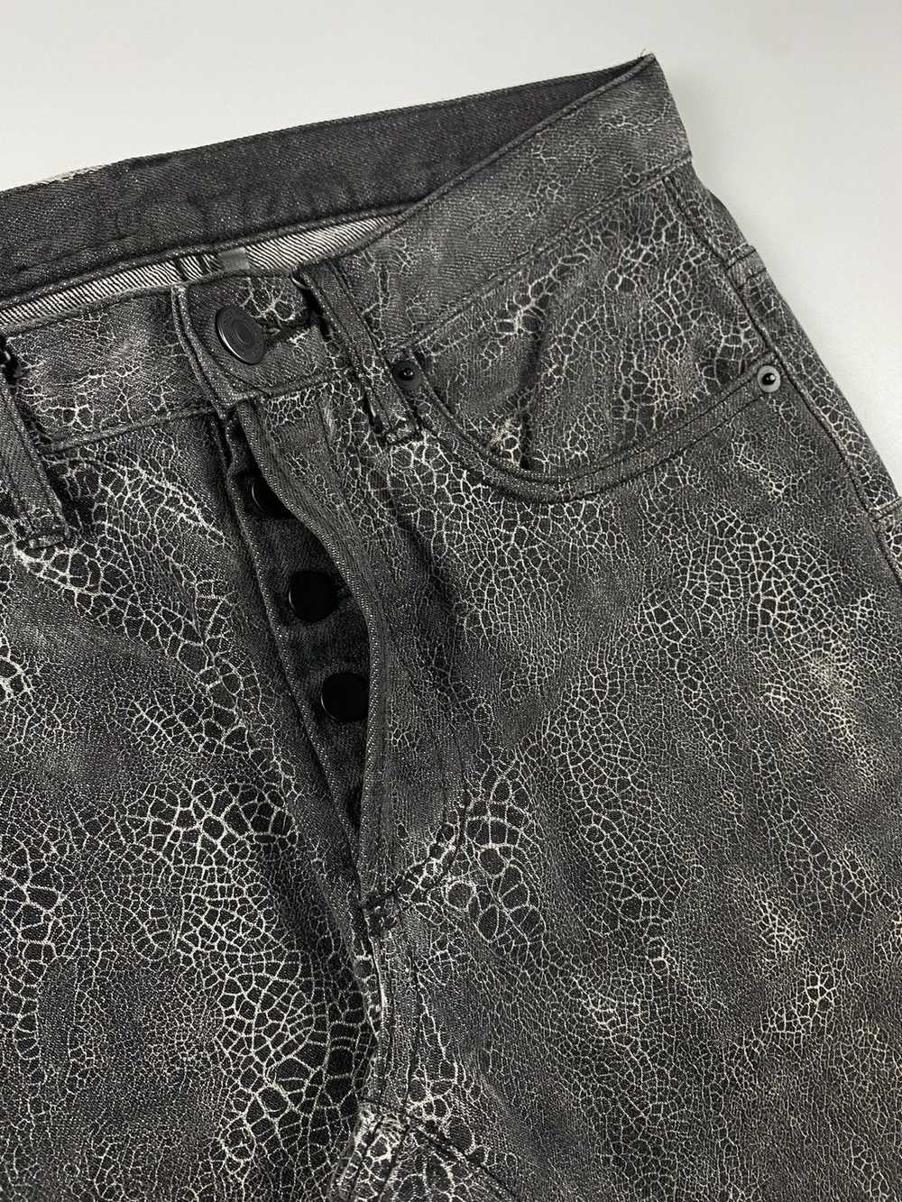 Dior Dior X Hedi Slimane Snake Print Denim Pants - image 7