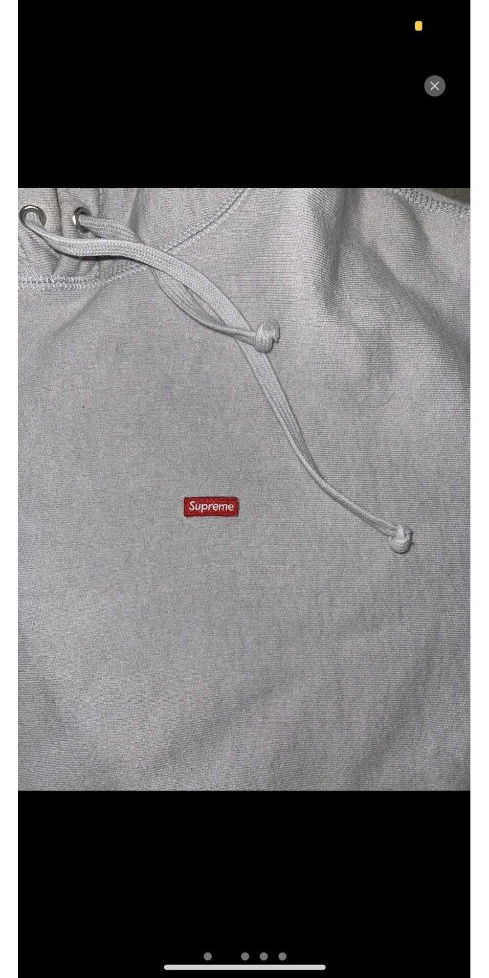 Supreme Supreme Small Box Hooded Sweatshirt Grey … - image 2