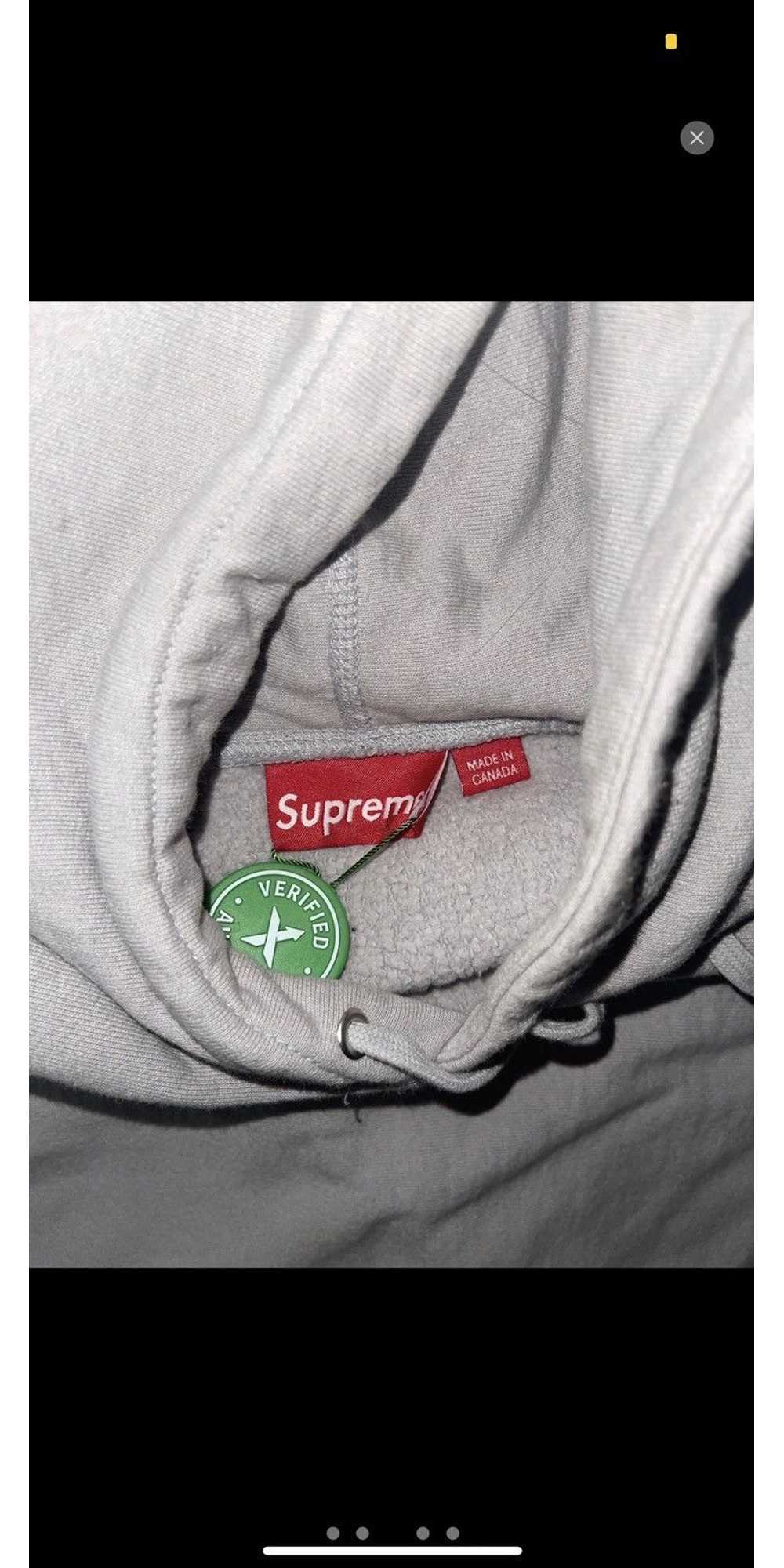 Supreme Supreme Small Box Hooded Sweatshirt Grey … - image 6