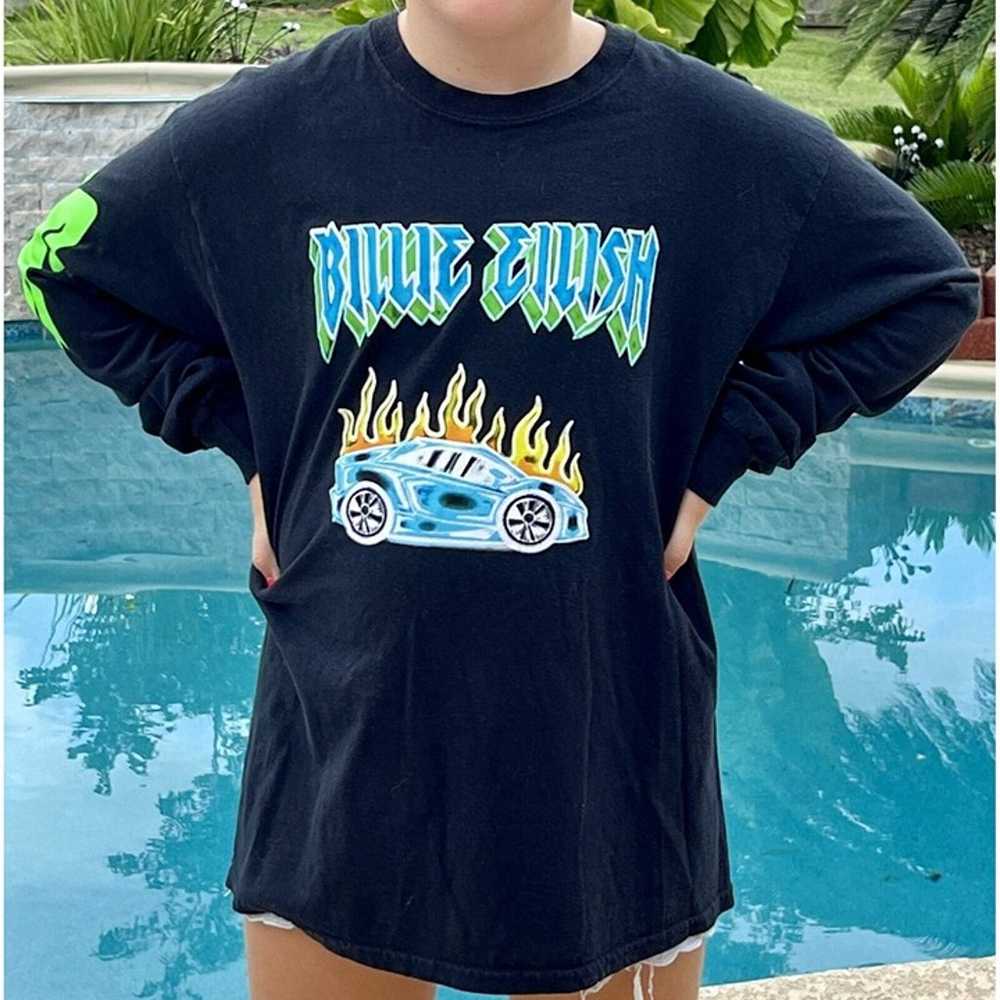 Billie Eilish Lash Music, 2019 World Tour T-shirt… - image 2